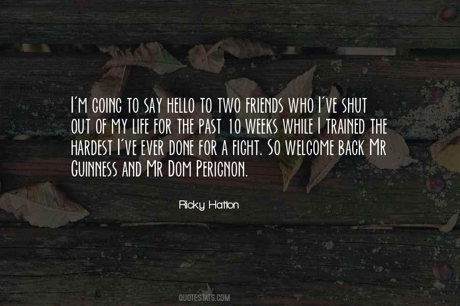 Quotes About Ricky Hatton #713884