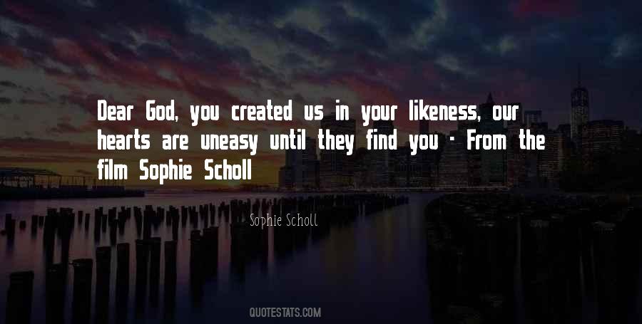 Quotes About Sophie Scholl #488164