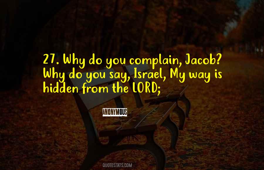Quotes About Jacob #1833700