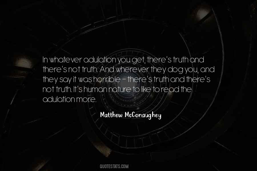 Quotes About Matthew Mcconaughey #554358