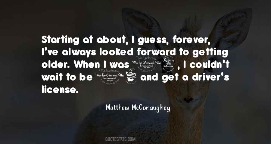 Quotes About Matthew Mcconaughey #807178