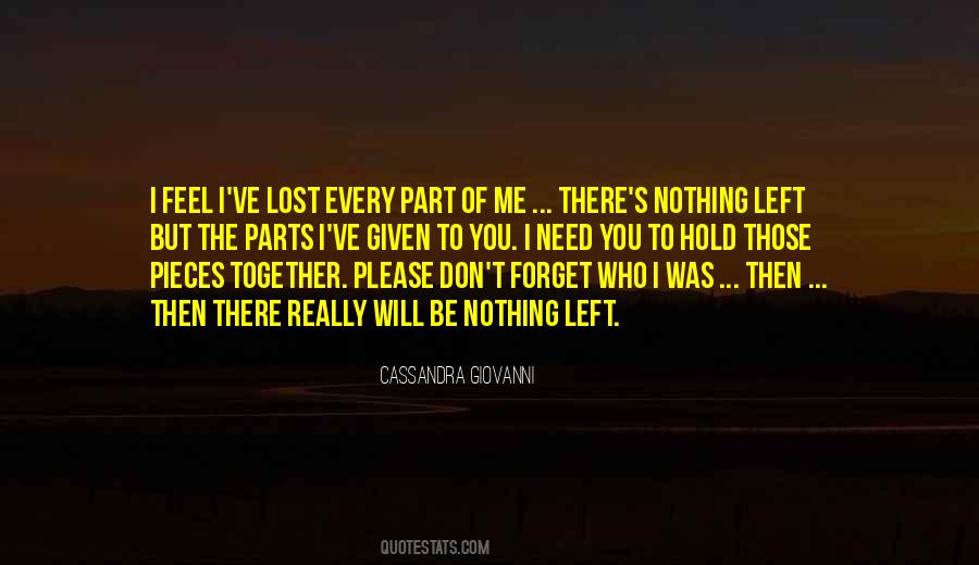 Please Don't Forget Me Quotes #694914