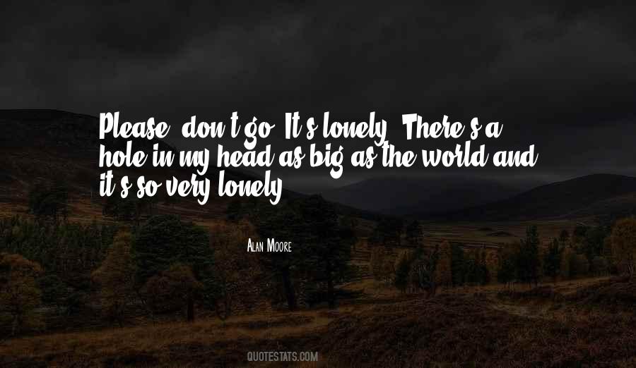 Please Don't Go Quotes #124401