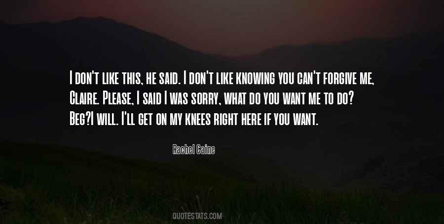 Please Don't Go Quotes #428879