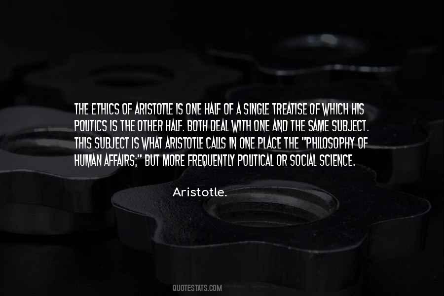 Quotes About Aristotle #1830689