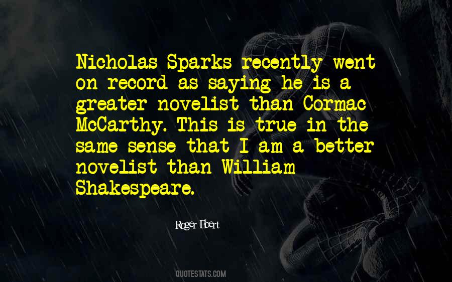 Quotes About Nicholas Sparks #858831