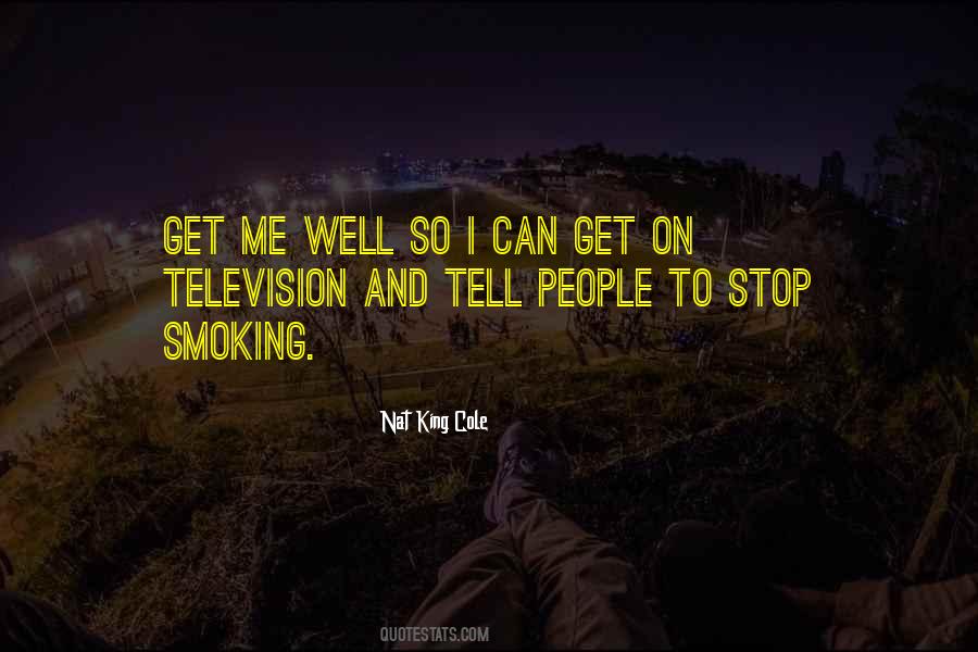 Please Stop Smoking Quotes #416331