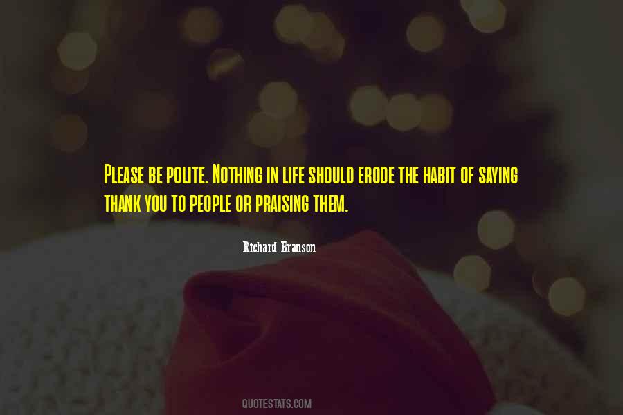 Please Thank You Quotes #658758