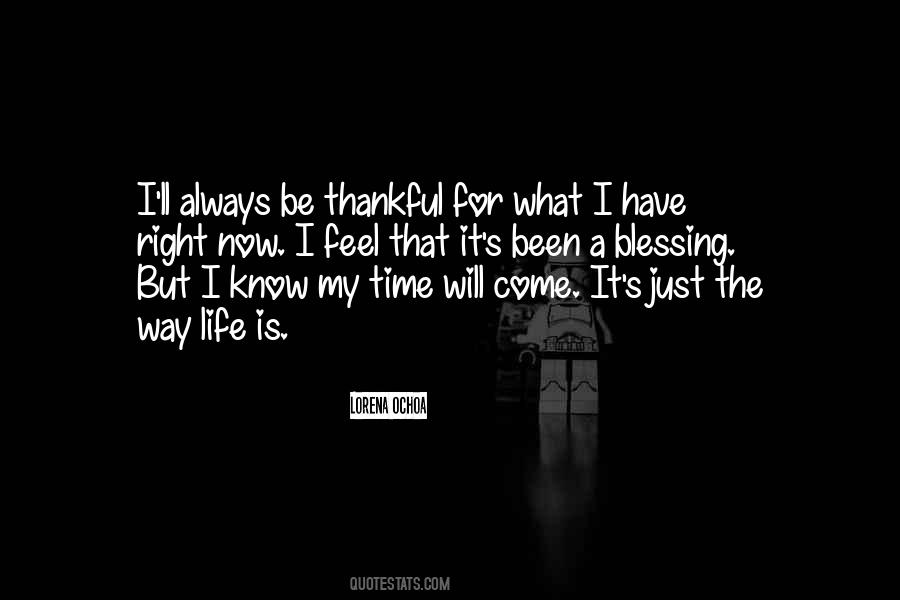 Quotes About Being Thankful For Life #1611060