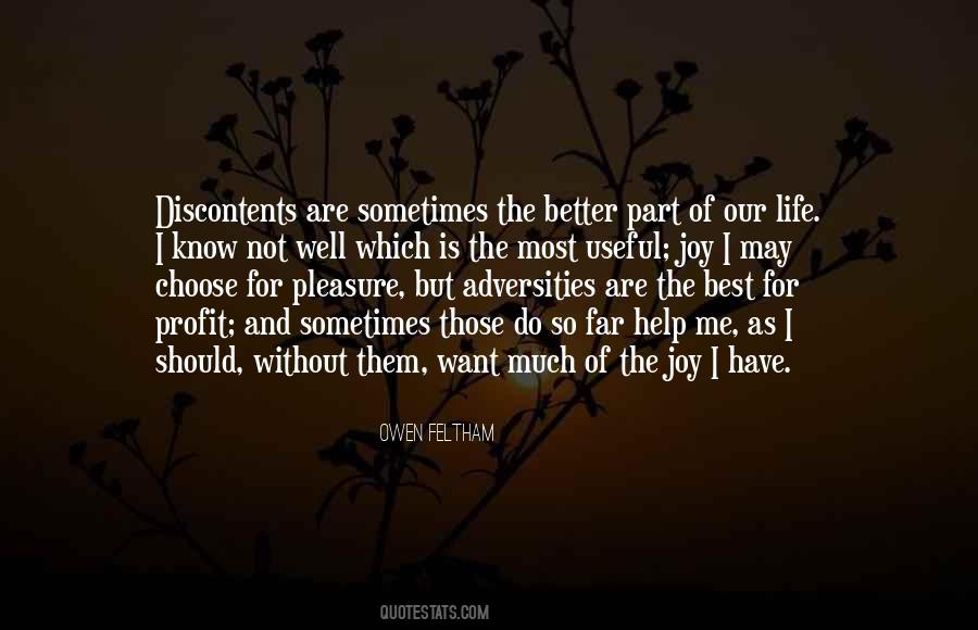 Pleasure And Joy Quotes #625060