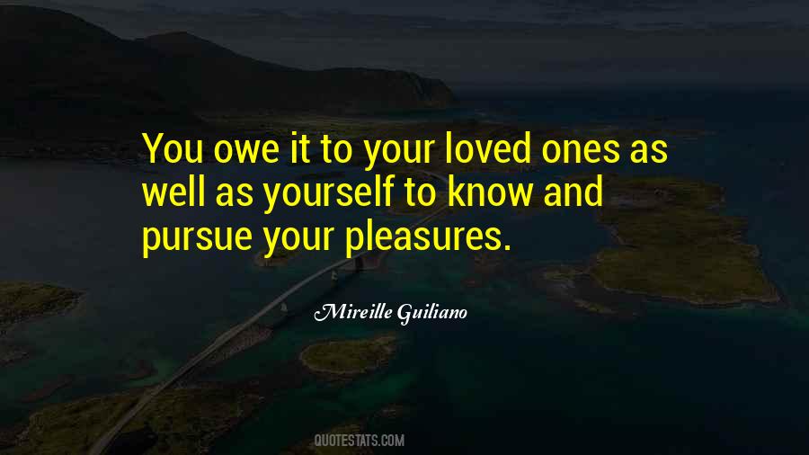 Pleasure Yourself Quotes #1321183