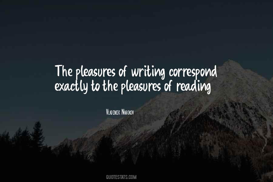 Pleasures Of Reading Quotes #941975