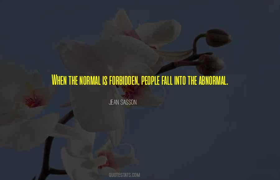 Quotes About Abnormal People #840739