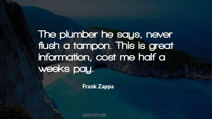 Plumber Quotes #1816143