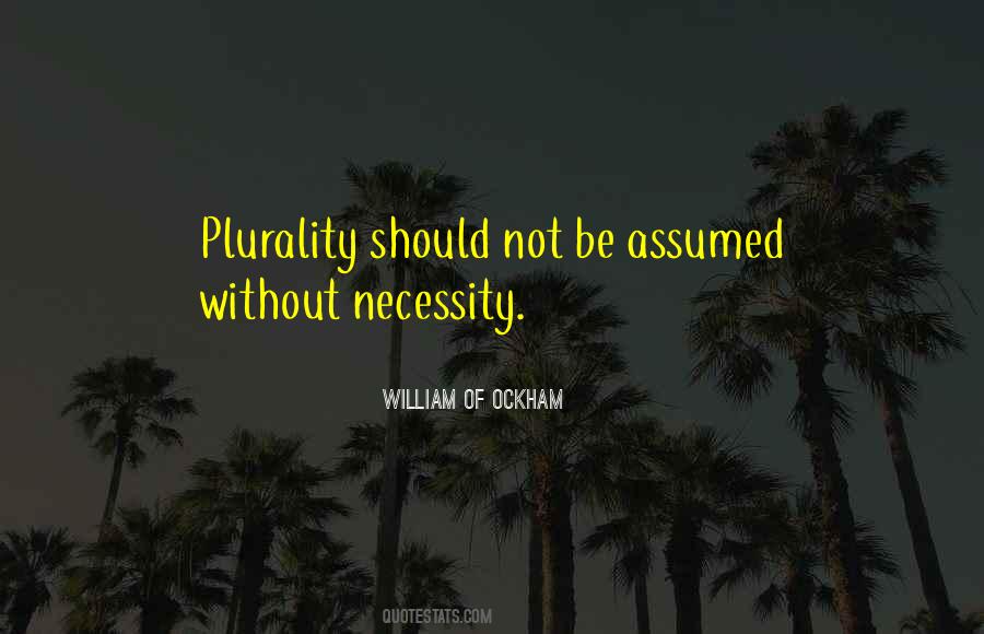 Plurality Quotes #1196170