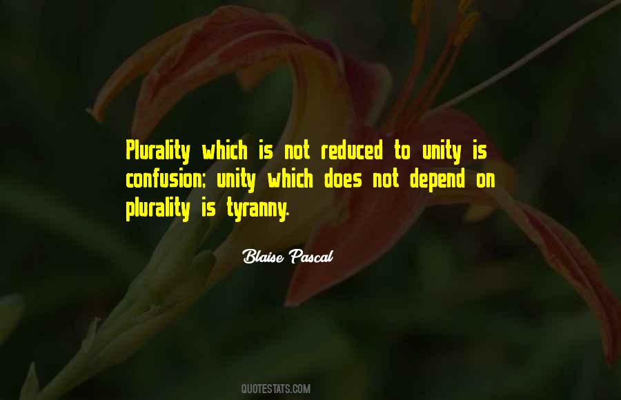 Plurality Quotes #368324