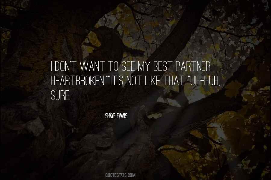 Quotes About Best Partner #826917