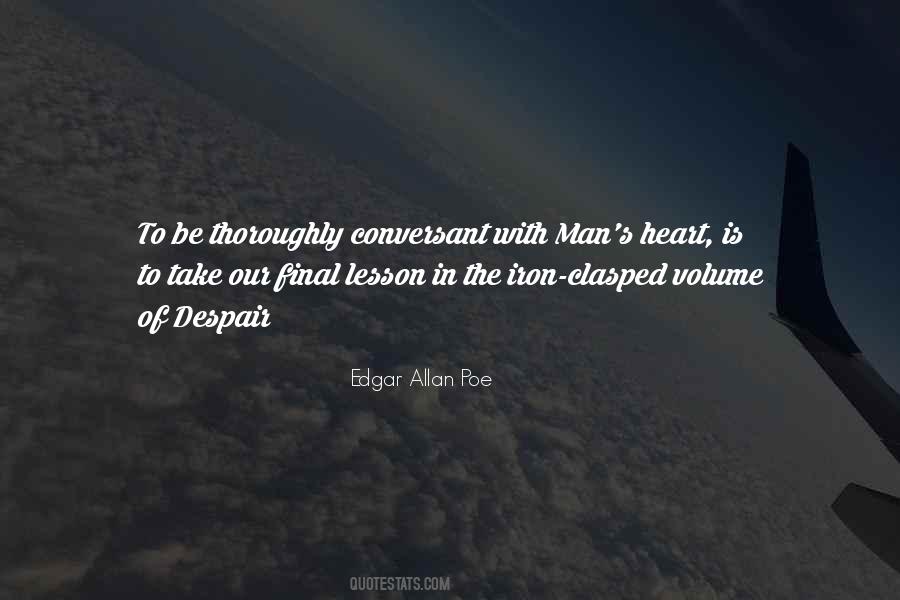 Poe Horror Quotes #1409980