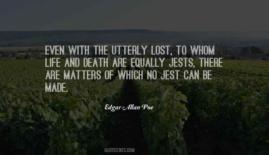 Poe Horror Quotes #667474