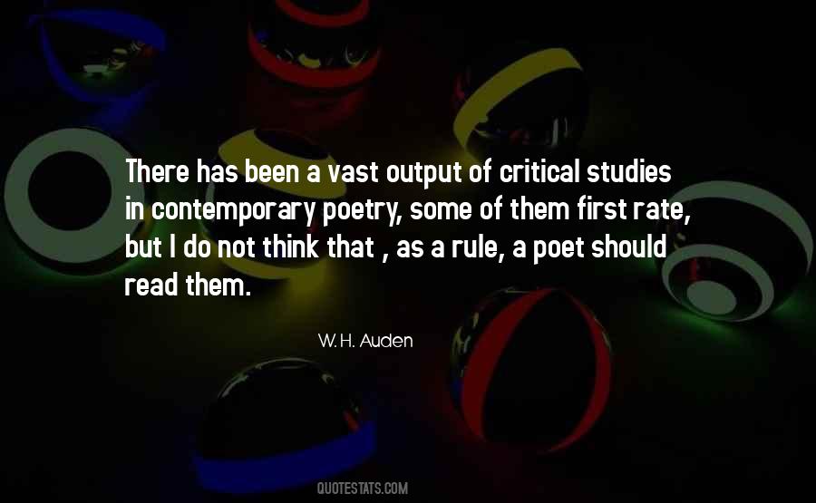 Poet W H Auden Quotes #1642972