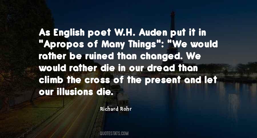 Poet W H Auden Quotes #1844874