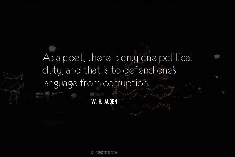 Poet W H Auden Quotes #1872620