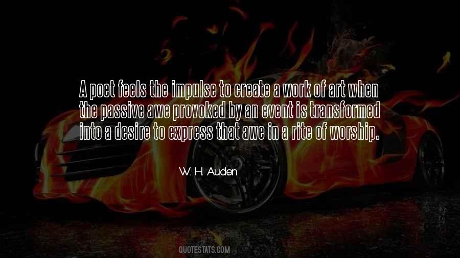 Poet W H Auden Quotes #701684