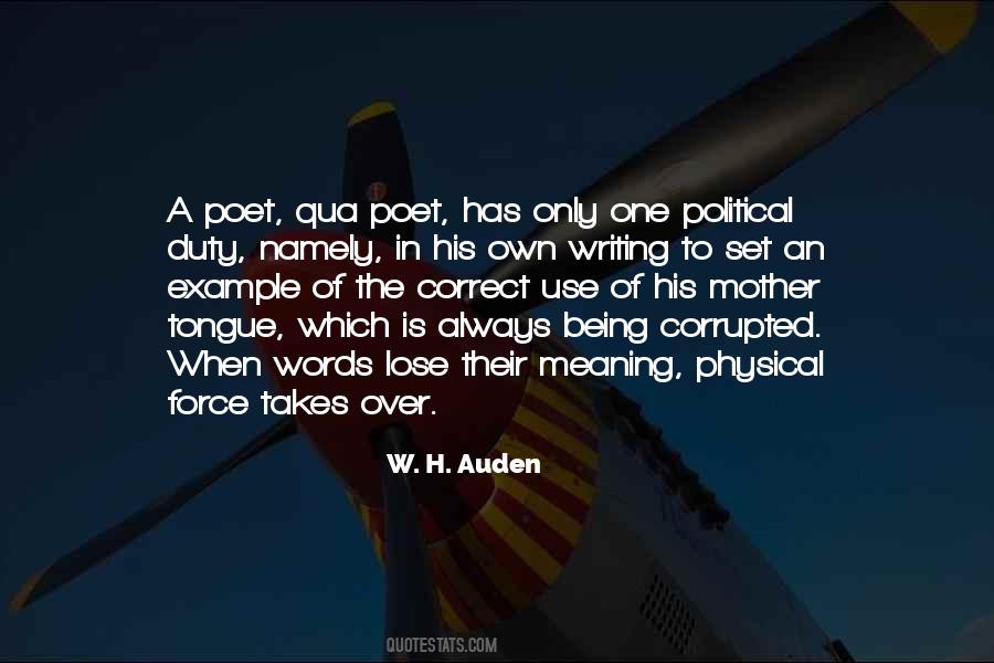 Poet W H Auden Quotes #784164