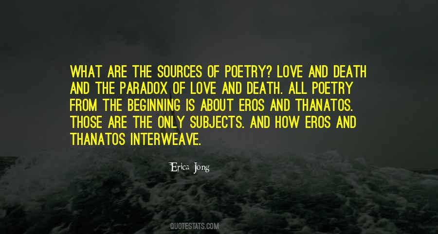 Poetry About Love Quotes #76571