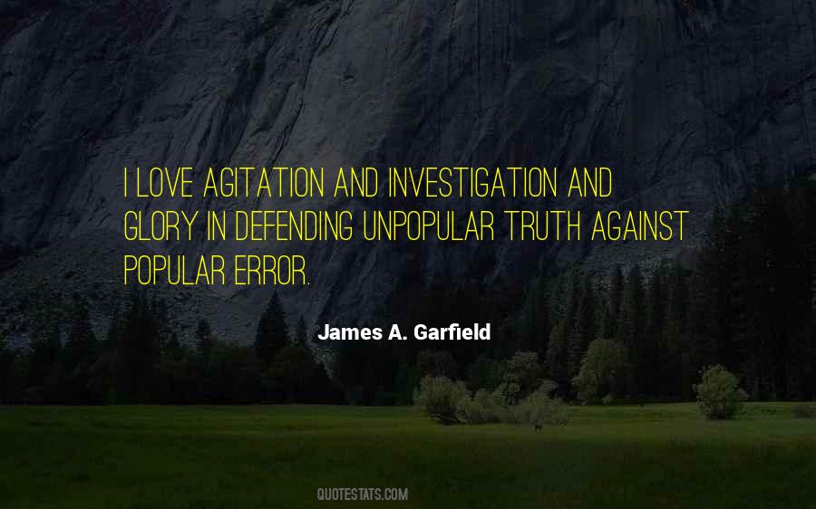 Quotes About James A Garfield #697449