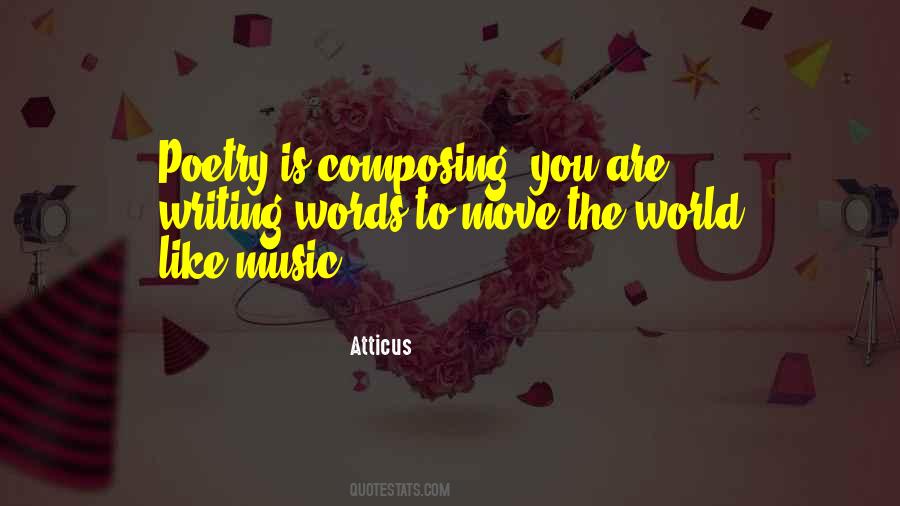 Poetry Is Music Quotes #140536