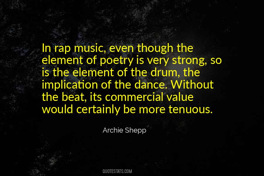 Poetry Is Music Quotes #734444