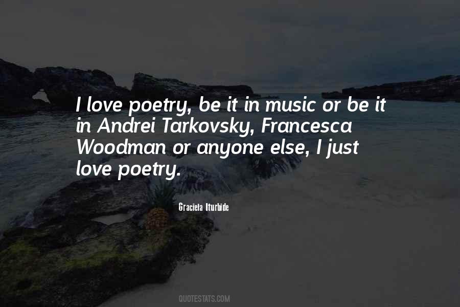 Poetry Is Music Quotes #980997