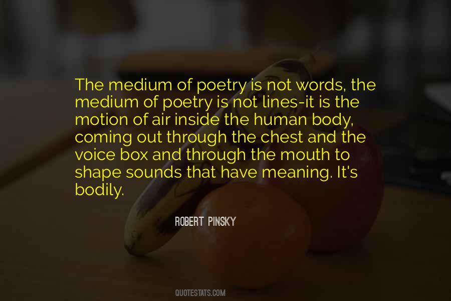 Poetry Is Quotes #1226462