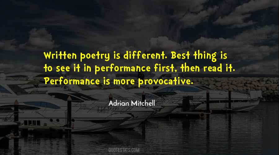 Poetry Is Quotes #1277952