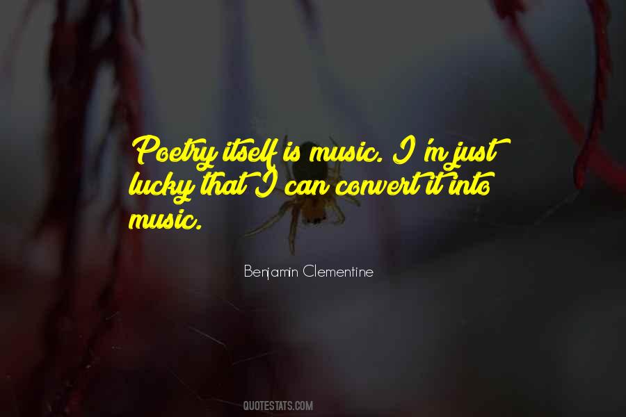 Poetry Music Quotes #384419