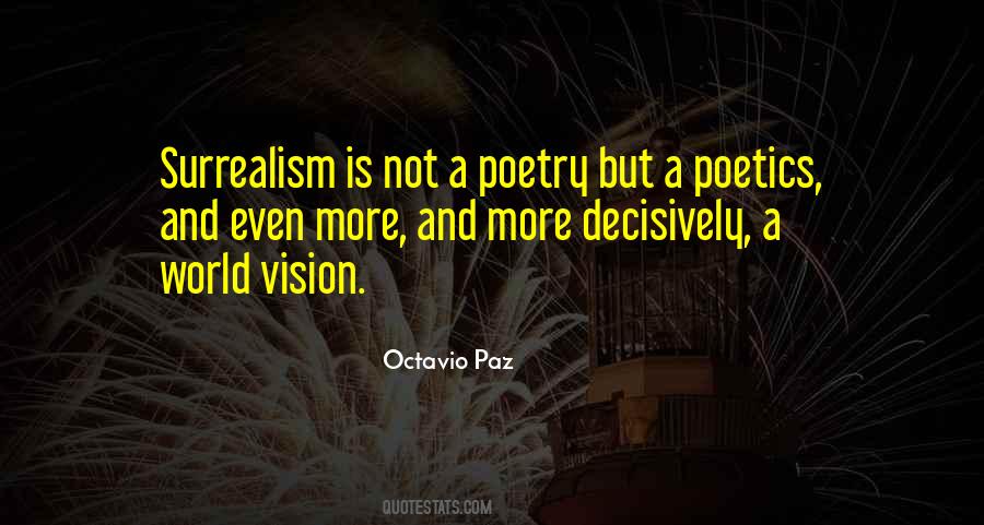 Poetry Surrealism Quotes #1564249