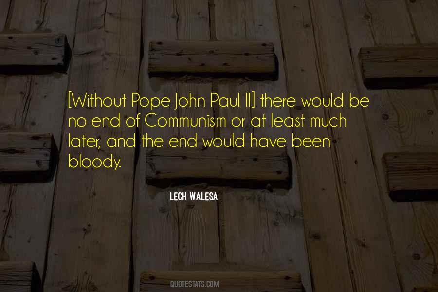 Quotes About Pope John Paul Ii #1268985