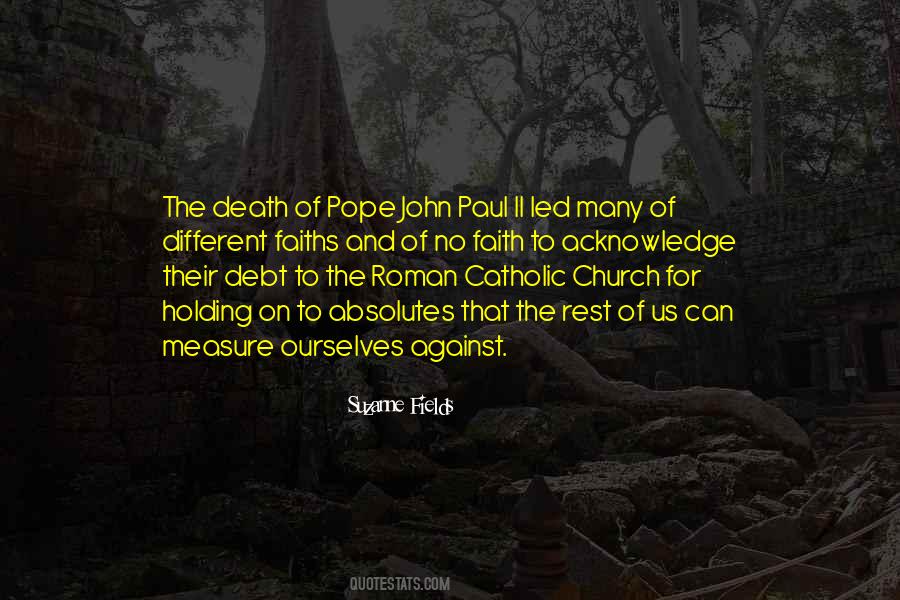 Quotes About Pope John Paul Ii #1772183
