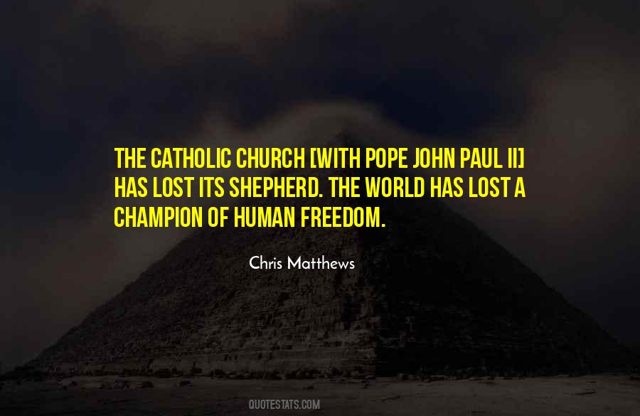 Quotes About Pope John Paul Ii #421707