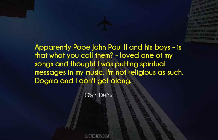 Quotes About Pope John Paul Ii #667105