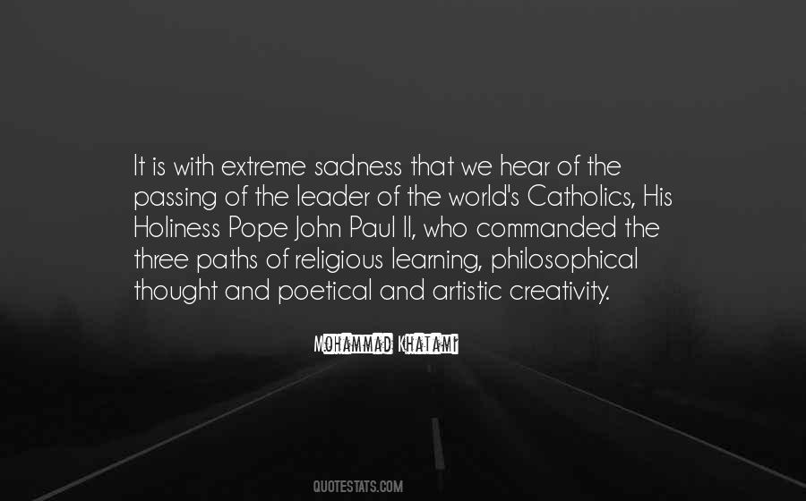 Quotes About Pope John Paul Ii #76998