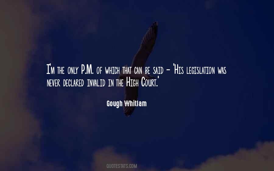 Quotes About Gough Whitlam #1569189