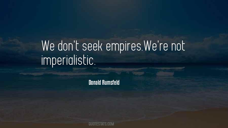 Quotes About Donald Rumsfeld #15857