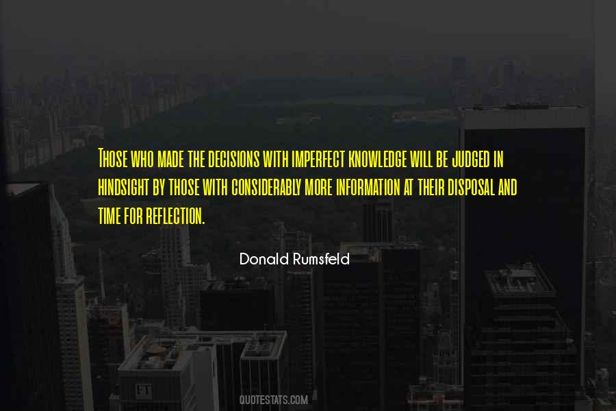 Quotes About Donald Rumsfeld #302352