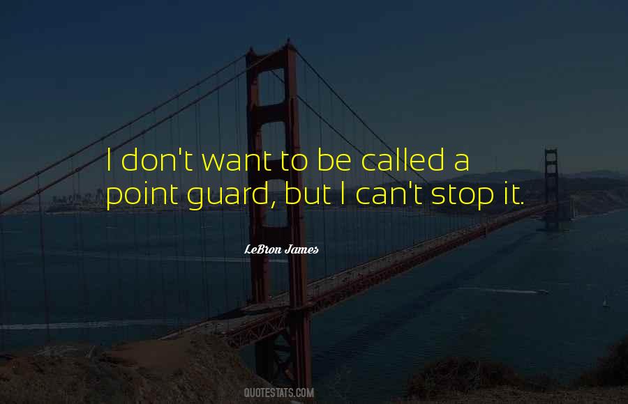 Point Guard Quotes #716848
