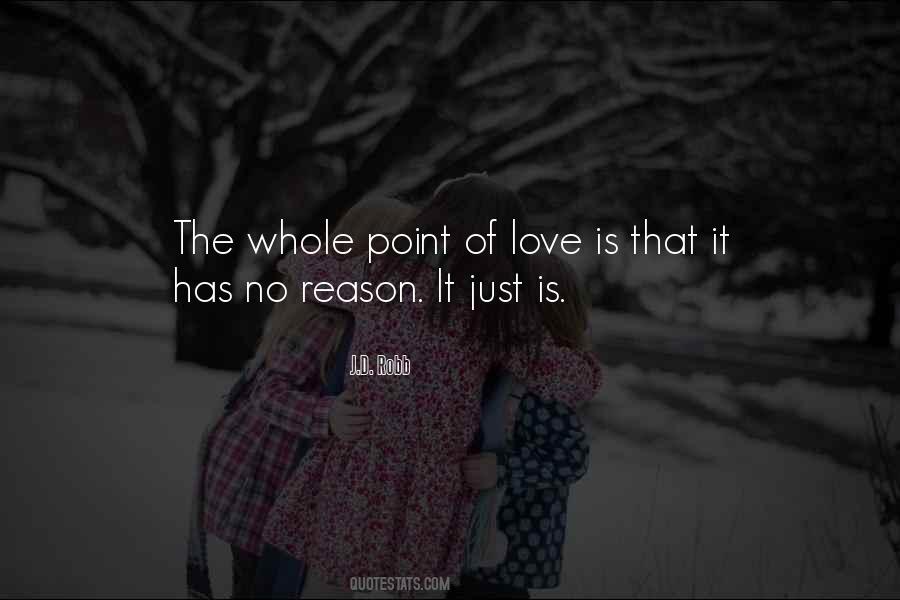 Point Of Love Quotes #1479570