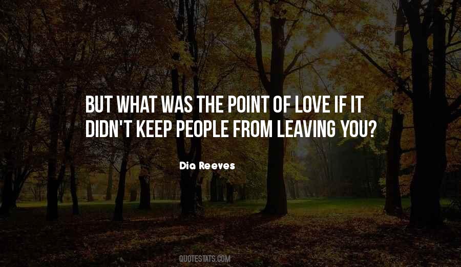 Point Of Love Quotes #463308