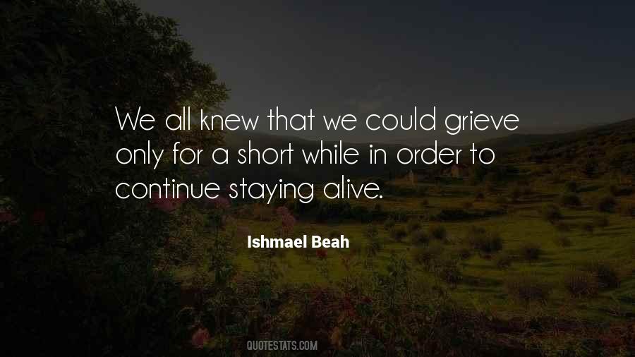 Quotes About Ishmael Beah #1542642