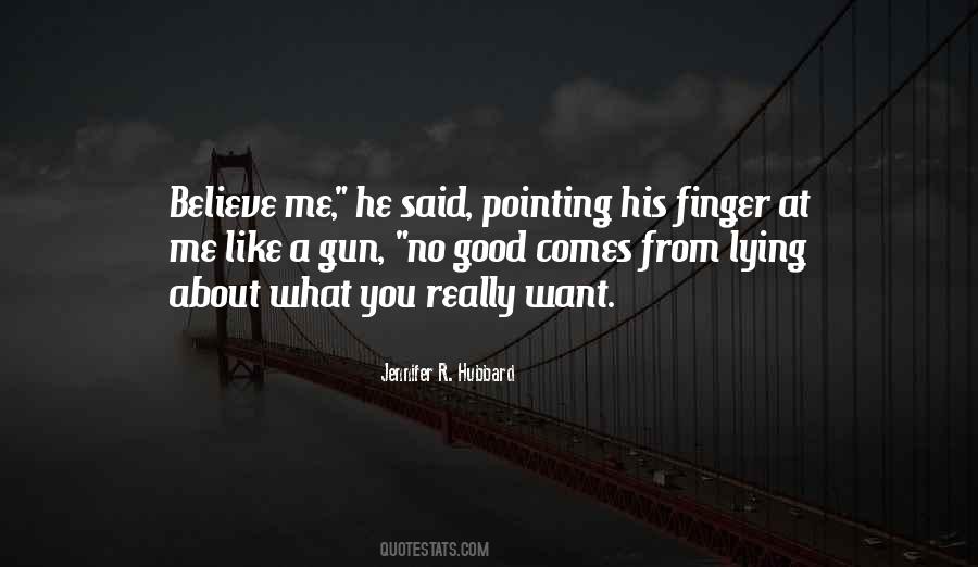 Pointing Finger Quotes #1612841